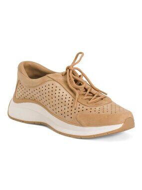 NATURALIZER PREMIUM Suede Adapt Perforated Casual Athletic Shoes
